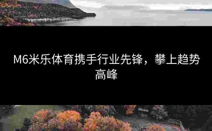 M6米乐体育携手行业先锋，攀上趋势高峰