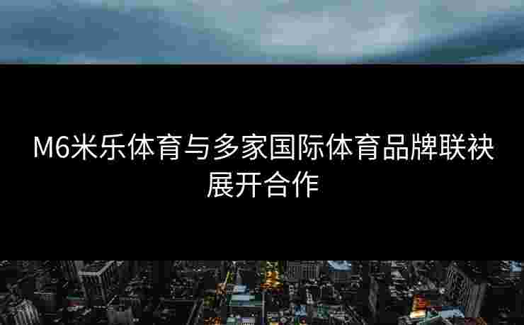 M6米乐体育与多家国际体育品牌联袂展开合作
